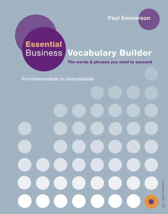 Cover for Paul Emmerson · Essential Business Vocabulary Build.+CD (Book)