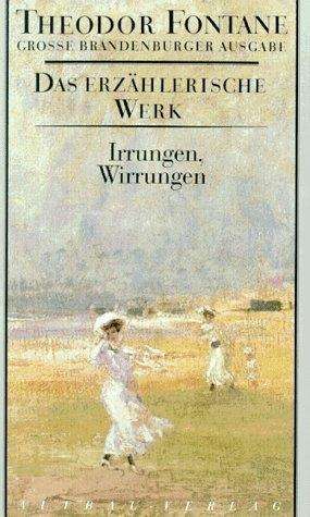 Irrungen, Wirrungen - Fontane - Books -  - 9783351031220 - 