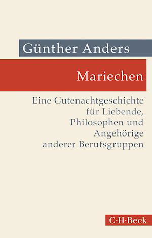 Cover for Günther Anders · Mariechen (Paperback Book) (2021)