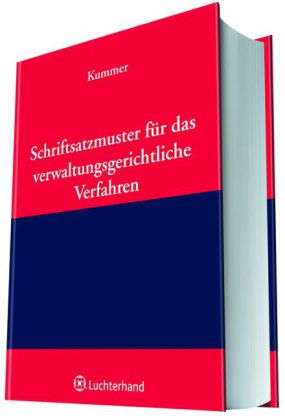 Cover for Kummer · Schriftsatzmuster für das verwal (Book)