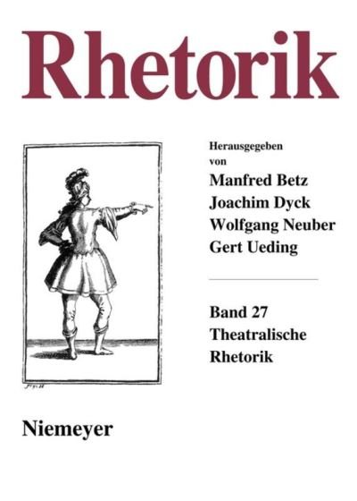 Cover for No Contributor · Theatralische Rhetorik (Paperback Bog) (2008)