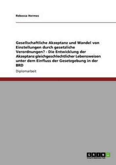 Cover for Hermes · Die Entwicklung der Akzeptanz gl (Book)