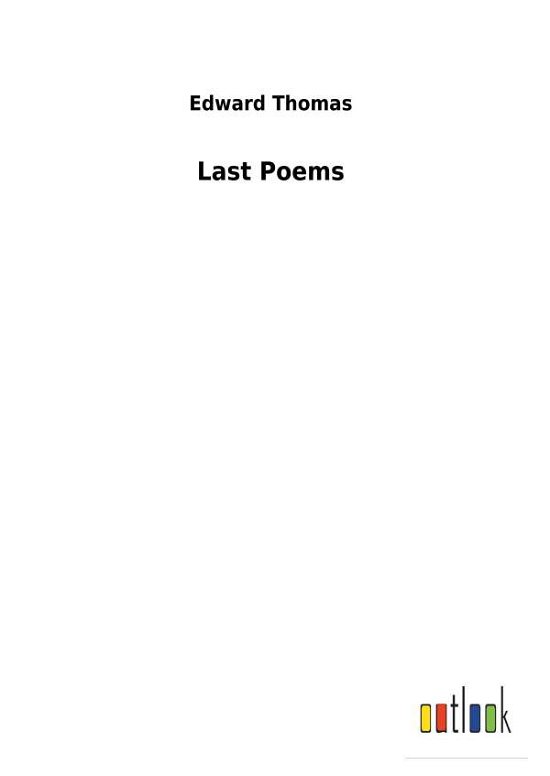 Cover for Thomas · Last Poems (Bok) (2018)
