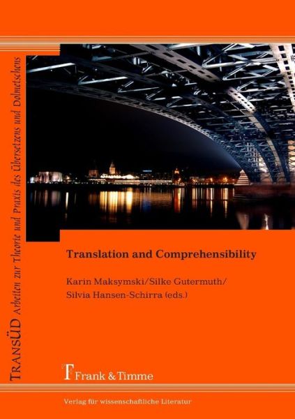 Cover for Silvia Hansen-schirra · Translation and Comprehensibility (Paperback Book) (2015)