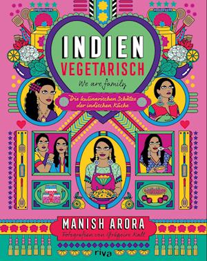 Indien vegetarisch - Manish Arora - Books - riva - 9783742321220 - June 21, 2022