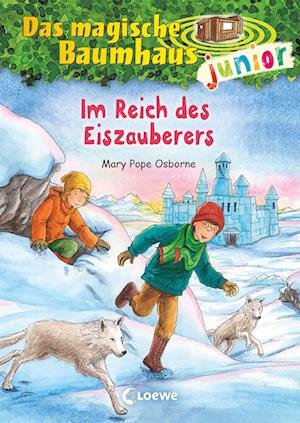 Cover for Mary Pope Osborne · Das magische Baumhaus junior (Band 29) - Im Reich des Eiszauberers (Hardcover bog) (2022)
