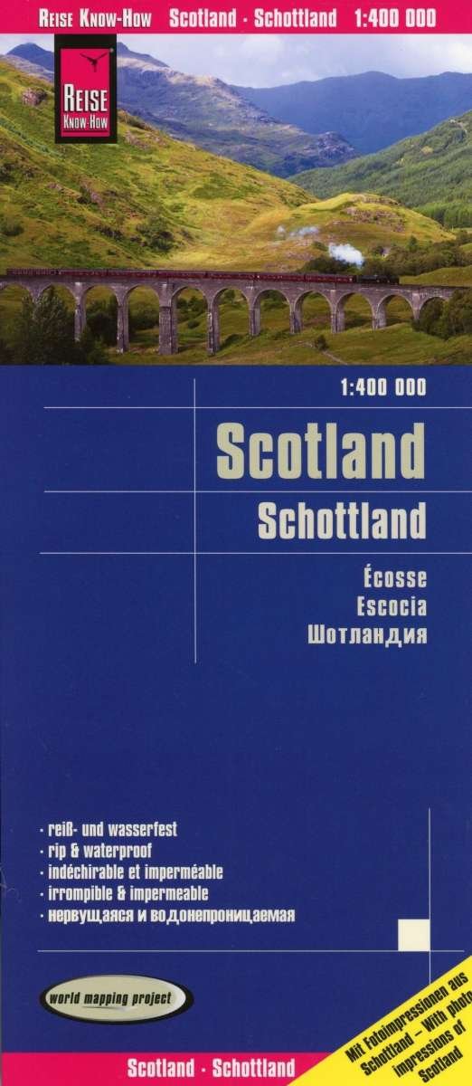 Cover for Scotland (1:400.000) (Map) (2019)