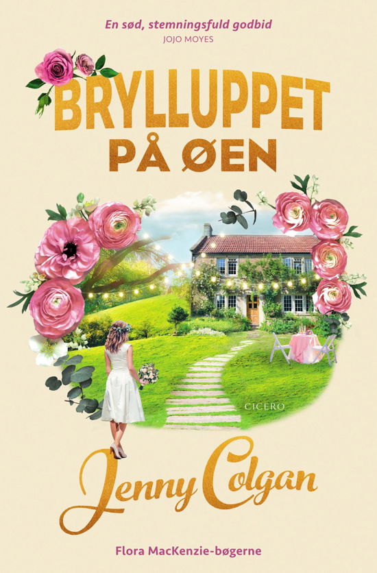 Cover for Jenny Colgan · Brylluppet på øen (Bound Book) [1. Painos] (2023)