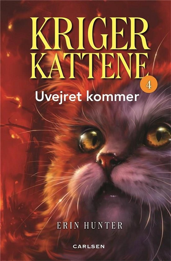 Cover for Erin Hunter · Krigerkattene: Krigerkattene (4) - Uvejret kommer (Bound Book) [2e uitgave] (2017)