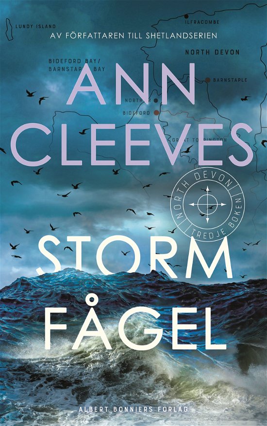 Cover for Ann Cleeves · Stormfågel (Innbunden bok) (2024)