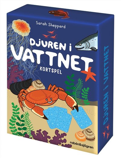 Cover for Sarah Sheppard · Djuren i vattnet kortspel (SPIEL) (2023)