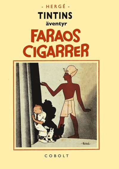 Cover for Hergé · Tintins äventyr, retroutgåvan: Faraos cigarrer (Book) (2020)