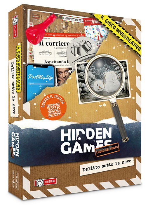 Cover for Hidden Games · Delitto Sotto la Neve (MERCH)