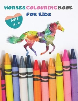 Cover for Horse Coloring Edition · Horses Coloring Book for Kids (Paperback Book) (2020)