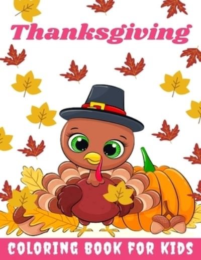 Cover for Toodma · Thanksgiving Coloring Book for kids (Pocketbok) (2020)