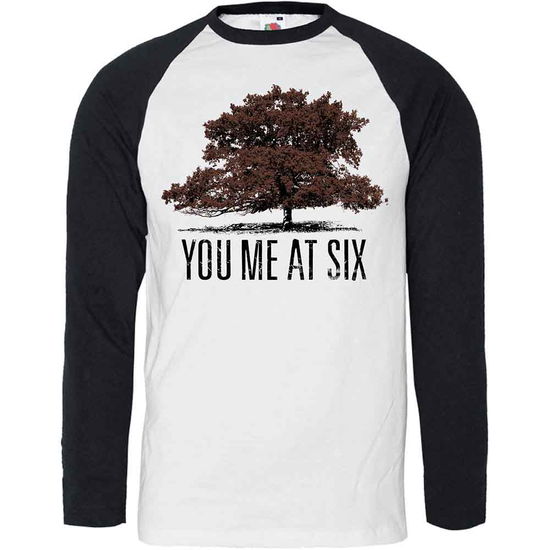 Cover for You Me At Six · You Me At Six Unisex Raglan T-Shirt: Tree (T-shirt)