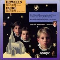 Cover for Howells / Faure / Christ Church Choir of men &amp; Boy · Requiem (CD) (1994)
