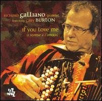 Cover for Richard Galliano · If You Love Me (CD) (2007)