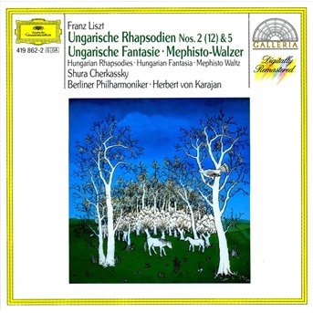 Cover for Liszt · Liszt: Hungarian Rhapsodies (CD)