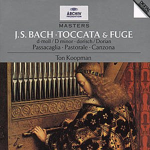 Cover for Koopman Ton · Bach: Toccata and Fugue in (CD) (1996)