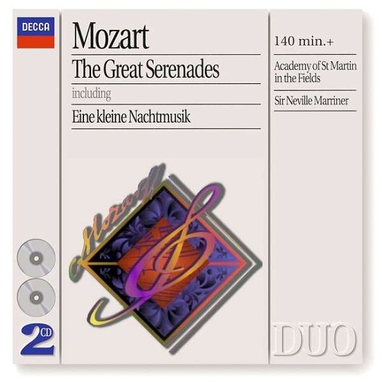 Cover for Sir Neville Marriner · The Greatest Serenades (CD) (1999)