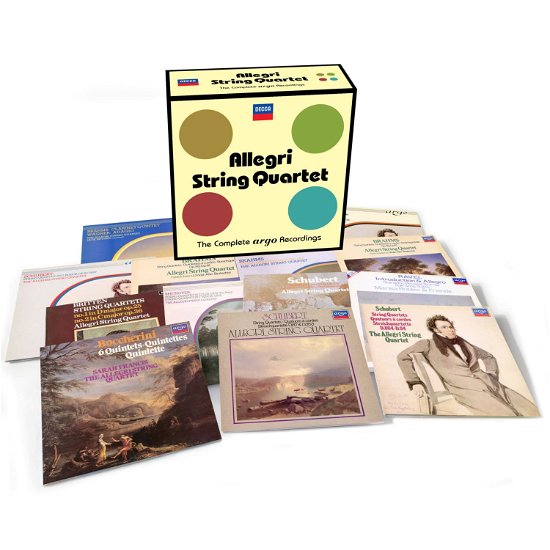 Cover for Allegri String Quartet · Complete Argo Recordings (CD) (2023)