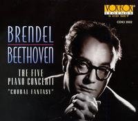 Beethoven / Brendel · 5 Piano Concerti / Choral Fantasy (CD) (1995)