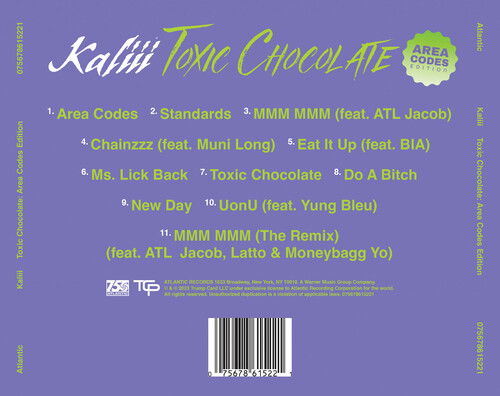 Toxic Chocolate: King Sized Edition - Kaliii - Music - Atlantic Mod - 0075678615221 - June 30, 2023