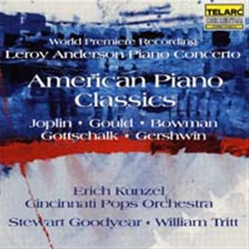 American Piano Classics - Cincinnati Pops Orch / Kunzel - Musik - Telarc - 0089408011221 - 26. januar 1993