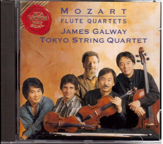 Cover for Mozart / Galway / Tokyo String Quartet · Flute Quartets (CD) (2007)