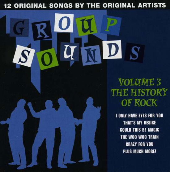 Cover for History of Rock 3: Group Sounds / Various (CD) (1997)