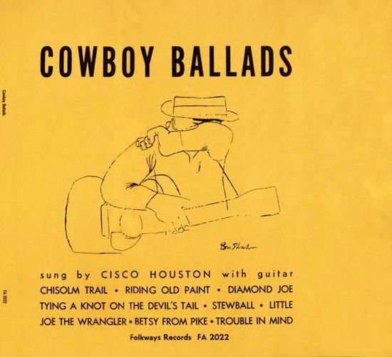 Cover for Cisco Houston · Cowboy Ballads (CD) (2011)