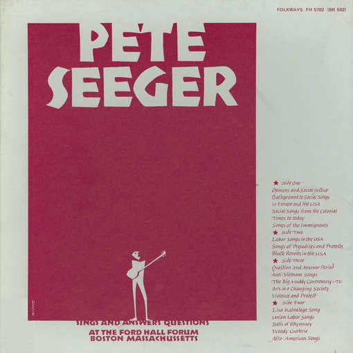 Sings And Answers Questions - Pete Seeger - Musik - FOLKWAYS - 0093070570221 - 30 maj 2012