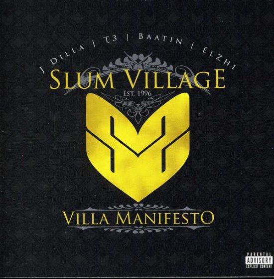 Cover for Slum Village · Villa Manifesto (CD) (2010)
