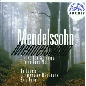 Mendelssohn - Octet For Strings - Janacek / Smetana Quartet - Musikk - SUPRAPHON RECORDS - 0099925360221 - 7. april 2002