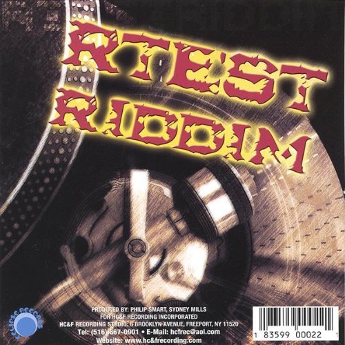 Cover for R Test Riddim (CD) (2005)