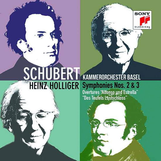 Schubert: Symphonies 2 & 3 - Schubert / Holliger,heinz / Kammerorchester Basel - Musik - SONY CLASSICAL - 0190758144221 - 20. November 2020