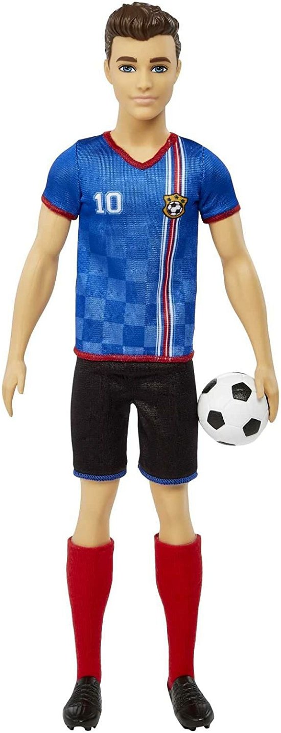 BRB Ken Fußballspieler-Puppe - Mattel - Merchandise - ABGEE - 0194735015221 - July 1, 2022