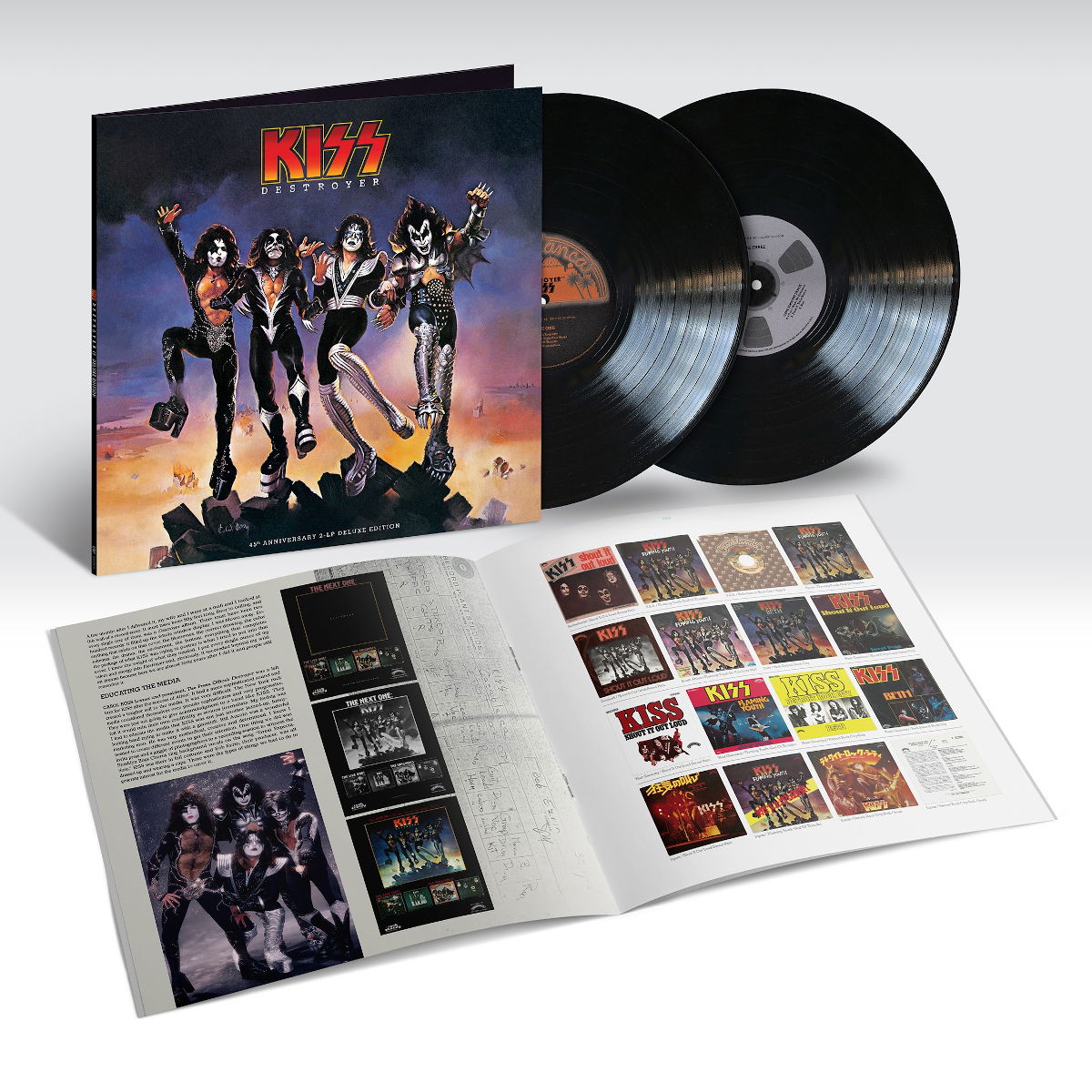 Kiss destroyer 40th anniversary edition deals table lamp