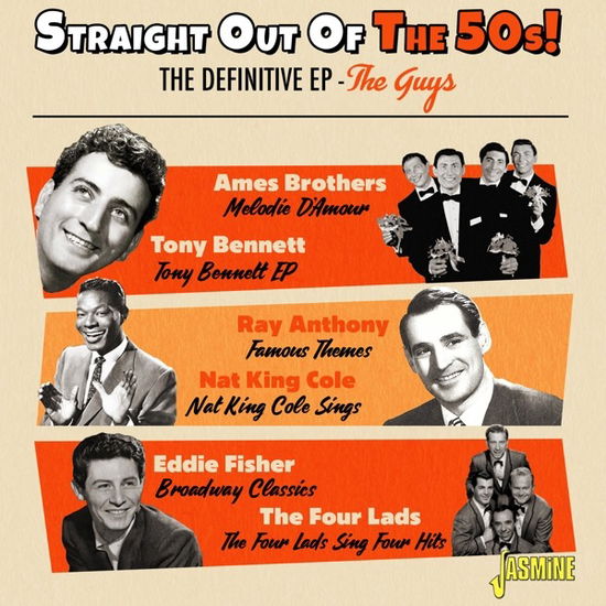 Straight Out Of The 50S! - The Definitive Ep – The Guys - Compilation - Music - JASMINE - 0604988282221 - July 26, 2024