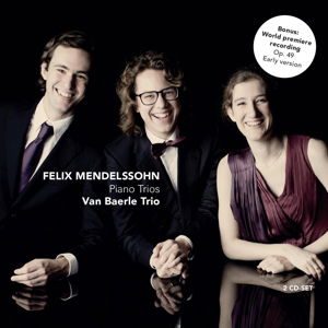 Klavier Trios - F. Mendelssohn-Bartholdy - Musik - CHALLENGE - 0608917266221 - 24. September 2014