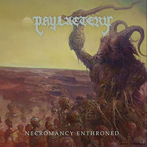 Cover for Phylactery · Necromancy Enthroned (CD) (2017)