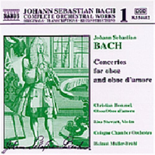 Js Bachconcertos For Oboe - Hommelcologne Comullerbruhl - Musik - NAXOS - 0636943460221 - 6. marts 2000