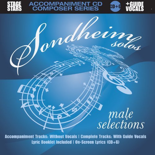 Sondheim Solos, Male Selections  (Broadway Accompaniment Music) - Karaoke: Sondheim Solos Male Selections - Musik - CLAY PASTE - 0646376700221 - 9. august 2019
