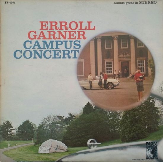 Cover for Erroll Garner · Campus Concert (CD) [Digipak] (2019)