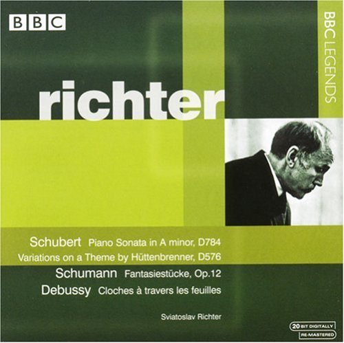 Cover for Schubert / Schumann / Debussy · Richter Plays Schubert / Debussy (CD) (2011)