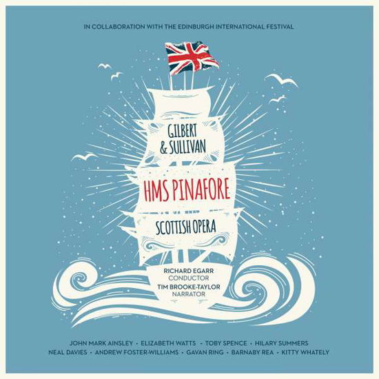 Cover for Sullivan,a. / Whately,kitty / Davies,neal · Gilbert &amp; Sullivan: Hms Pinafore (CD) (2016)