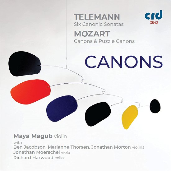 Cover for Maya Magub · Telemann &amp; Mozart: Canons (CD) (2022)