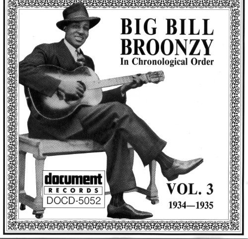 Cover for Big Bill Broonzy · Broonzy Vol 3 1934 (CD) (1994)