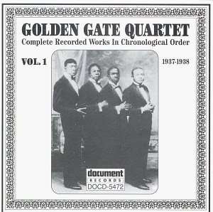 Cover for Golden Gate Quartet · Complete Recorded Works Volume 1: 1937-1938 (CD) (2001)
